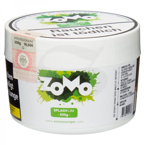 Zomo Tabak - Splash Lim 200g